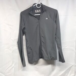 New Balance Charcoal Zip-Up Jacket